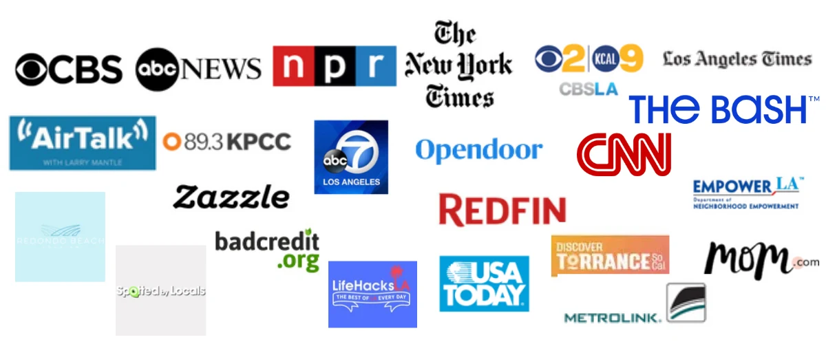 press and media logos