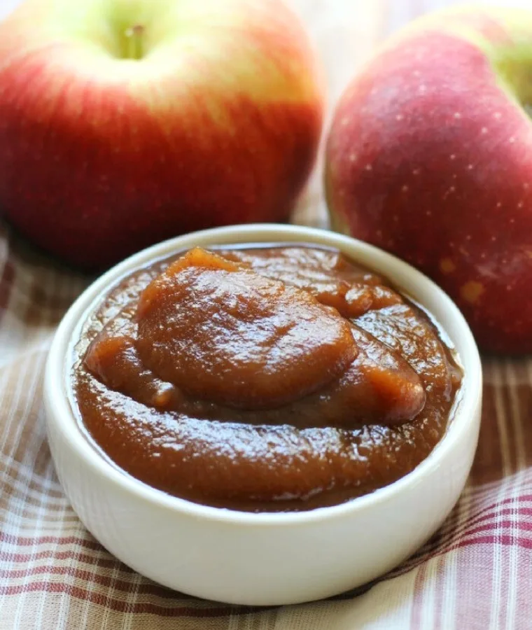 Slow Cooker Apple Butter (No Peeling Required!)