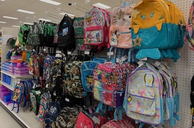 backpack at the store for back to school featured image