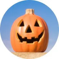 Halloween pumpkin category icon