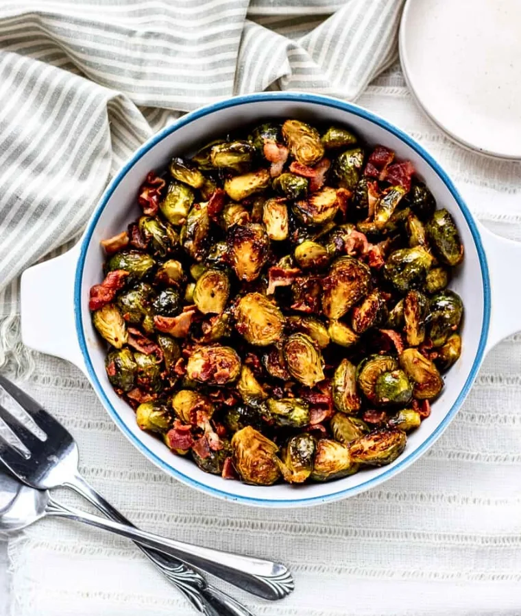 Maple Bacon Brussel Sprouts