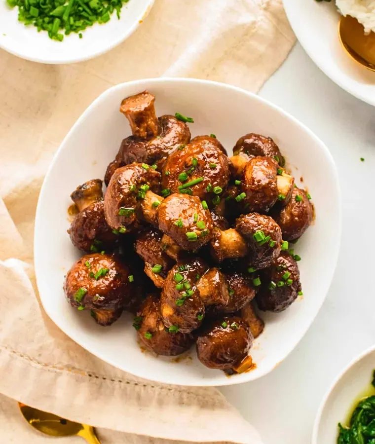 Miso Mushrooms (With Soy Sauce)