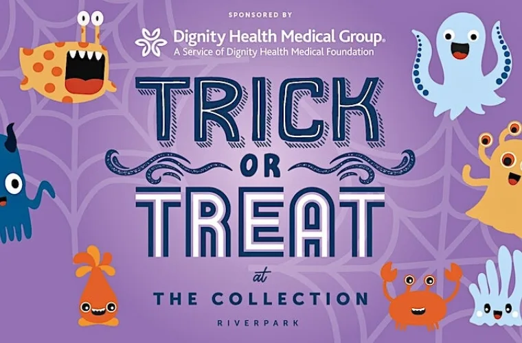trick or treat graphic for the collection at River Park