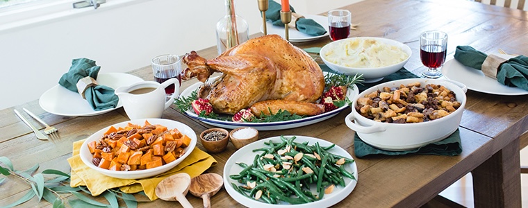 Thanksgiving meal from Lazy Acres