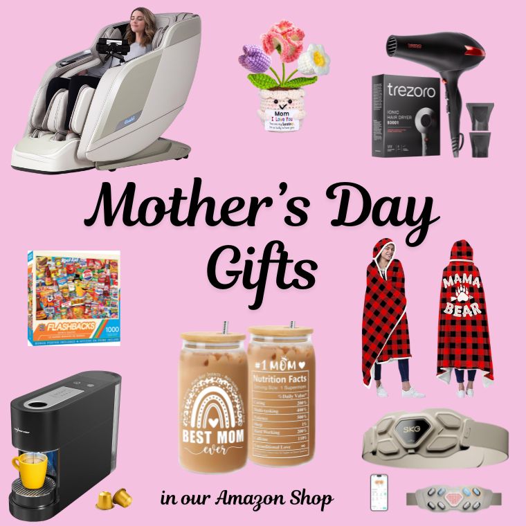 Amazon shop collage Mother's Day Gift ideas
