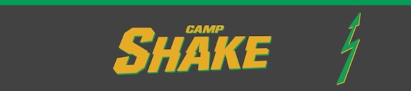 Camp SHAKE premium banner ad 2025