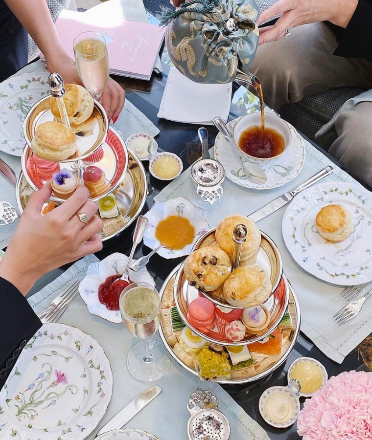 Afternoon Tea at the Peninsula Hotel Beverly Hills