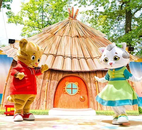 daniel tiger onstage