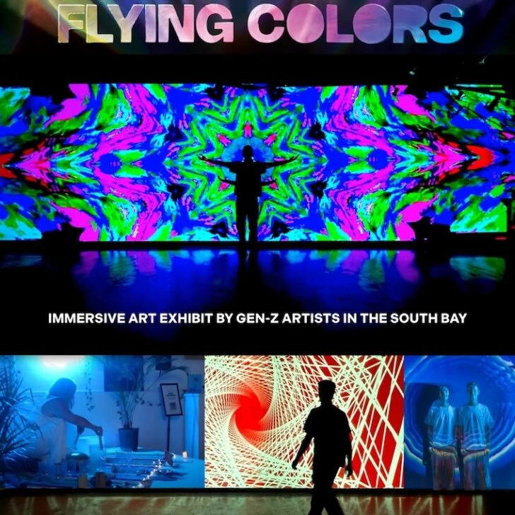 flying colors light show