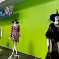 SoCal Goodwill store Halloween display