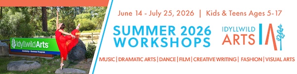 Idyllwild summer camp banner ad 2026