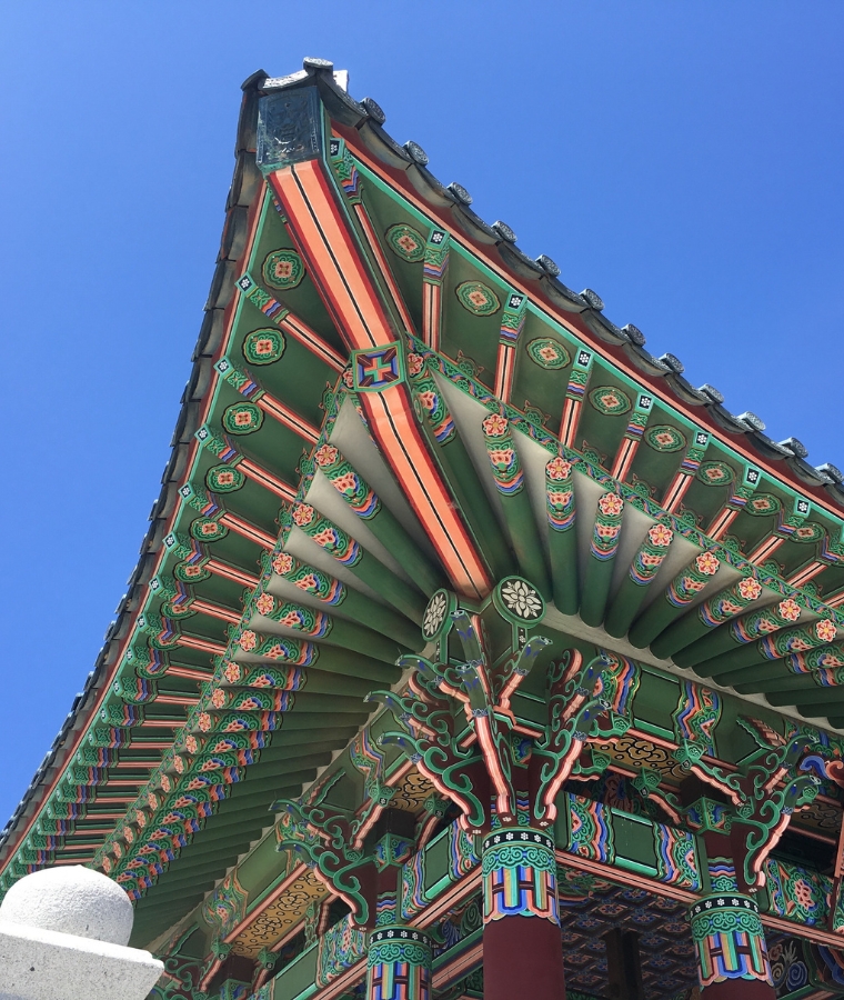 Korean Friendship Bell pavillion in San Pedro