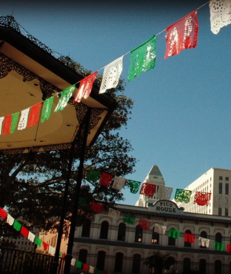 Olvera Street in Los Angeles