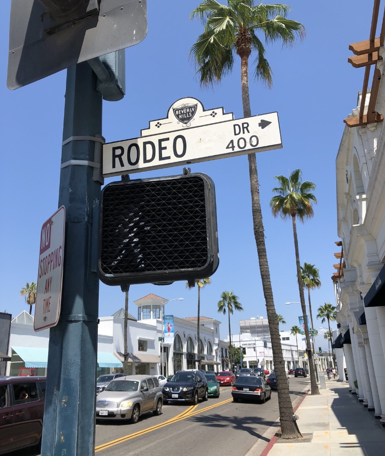 Rodeo Drive in Los Angeles